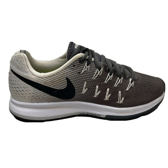 Nike Shoes - Nike Air Zoom Pegasus 33 Running Shoe Women Size 8 Gray White Sneaker 831356-002